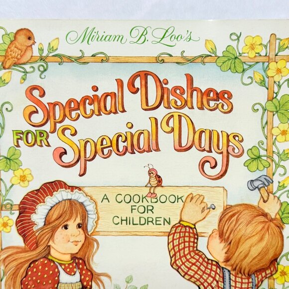"Special Dishes For Special Days" Spiral-Bound 1980 Children's Cookbook - Picture 2 of 7
